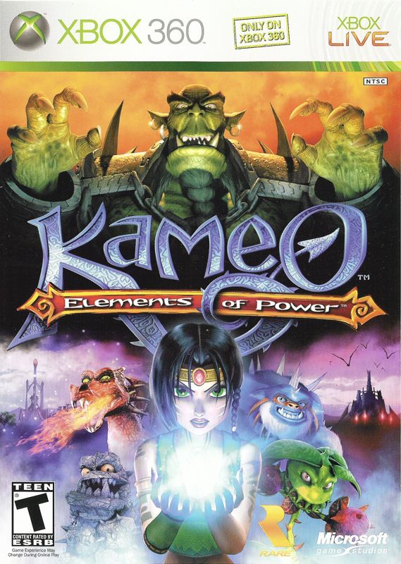 Kameo Elements of Power box art for Xbox 360